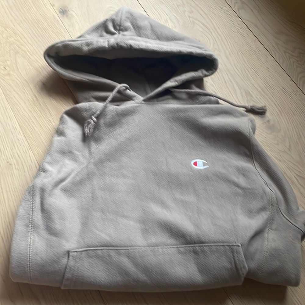 Tan Champion Hoodie